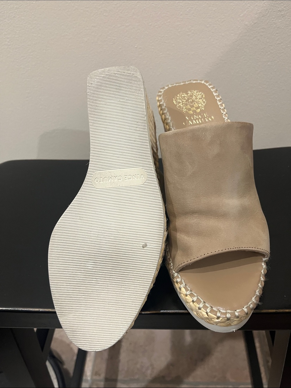 Vince Camuto Brissia Espadrille Wedge Mule - Picture 8 of 12